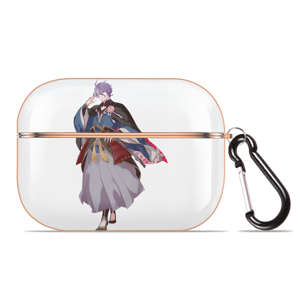 （画像用） 刀剣乱舞 Touken Ranbu 【AirPods Pro用】ハードシェル保護ケース｜耐衝撃・防指紋・カラビナ付き商品仕様