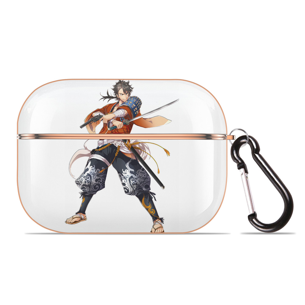 （画像用） 刀剣乱舞 Touken Ranbu 【AirPods Pro用】ハードシェル保護ケース｜耐衝撃・防指紋・カラビナ付き商品仕様