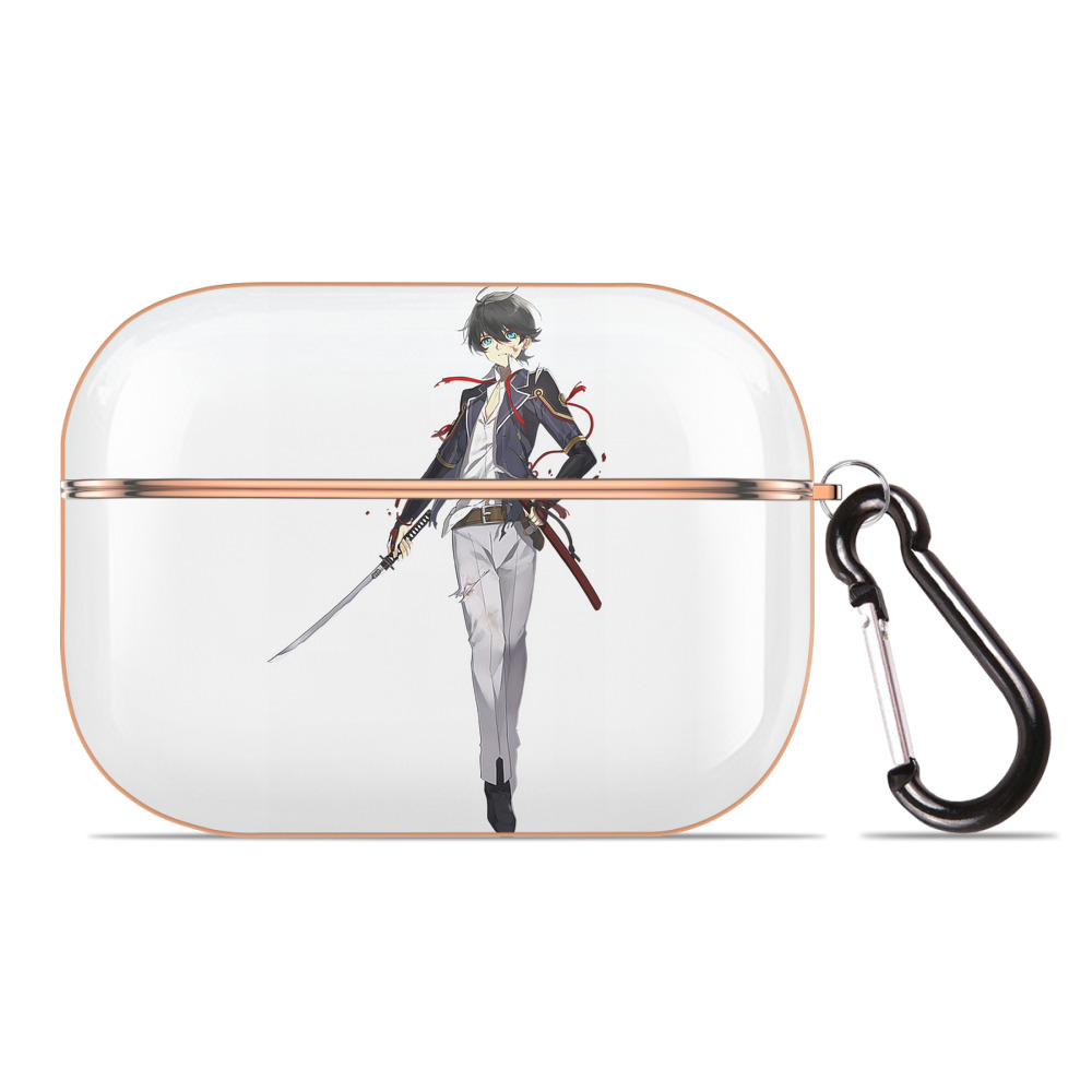 （画像用） 刀剣乱舞 Touken Ranbu 【AirPods Pro用】ハードシェル保護ケース｜耐衝撃・防指紋・カラビナ付き商品仕様