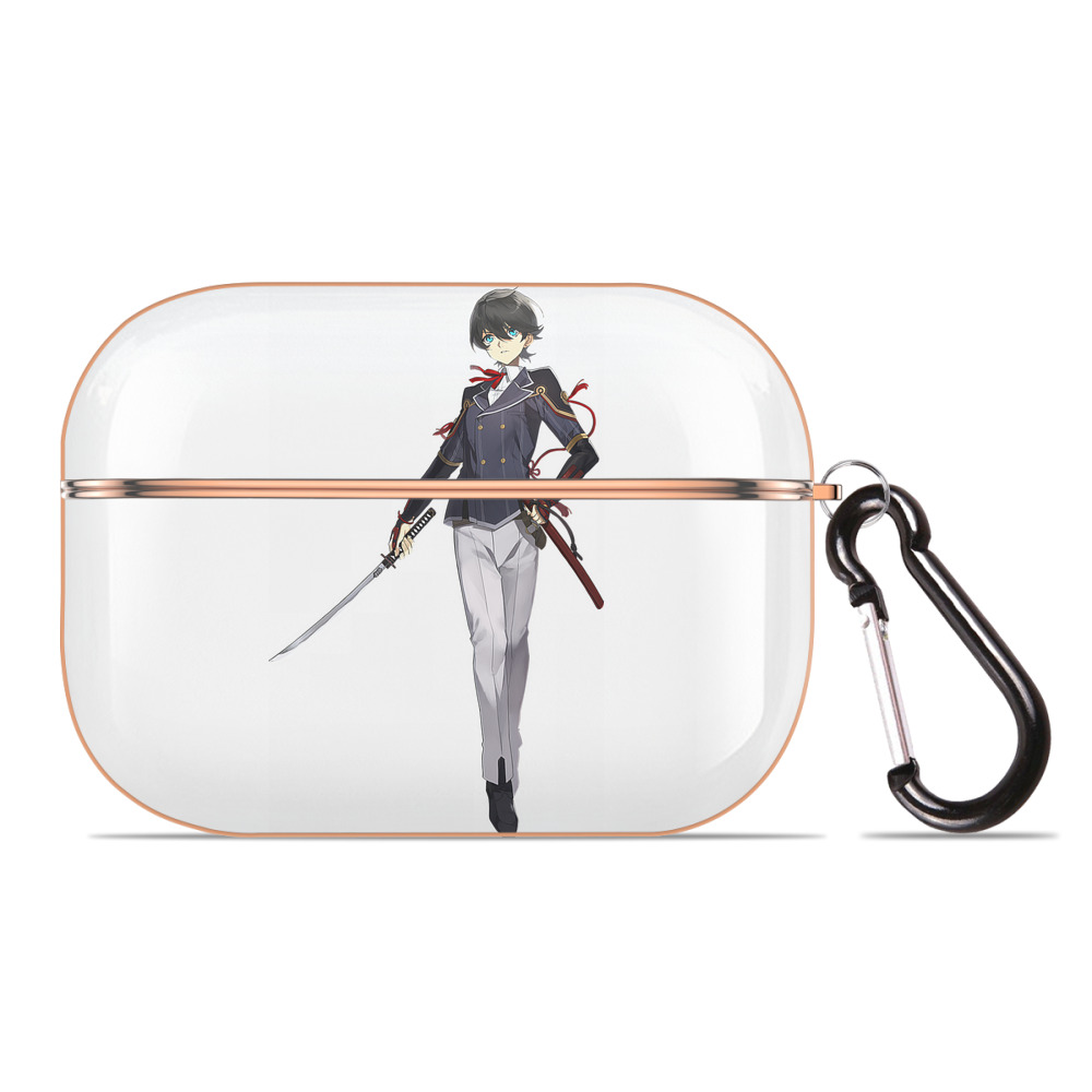 （画像用） 刀剣乱舞 Touken Ranbu 【AirPods Pro用】ハードシェル保護ケース｜耐衝撃・防指紋・カラビナ付き商品仕様