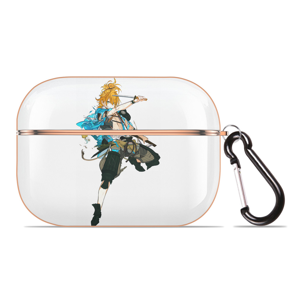 （画像用） 刀剣乱舞 Touken Ranbu 【AirPods Pro用】ハードシェル保護ケース｜耐衝撃・防指紋・カラビナ付き商品仕様