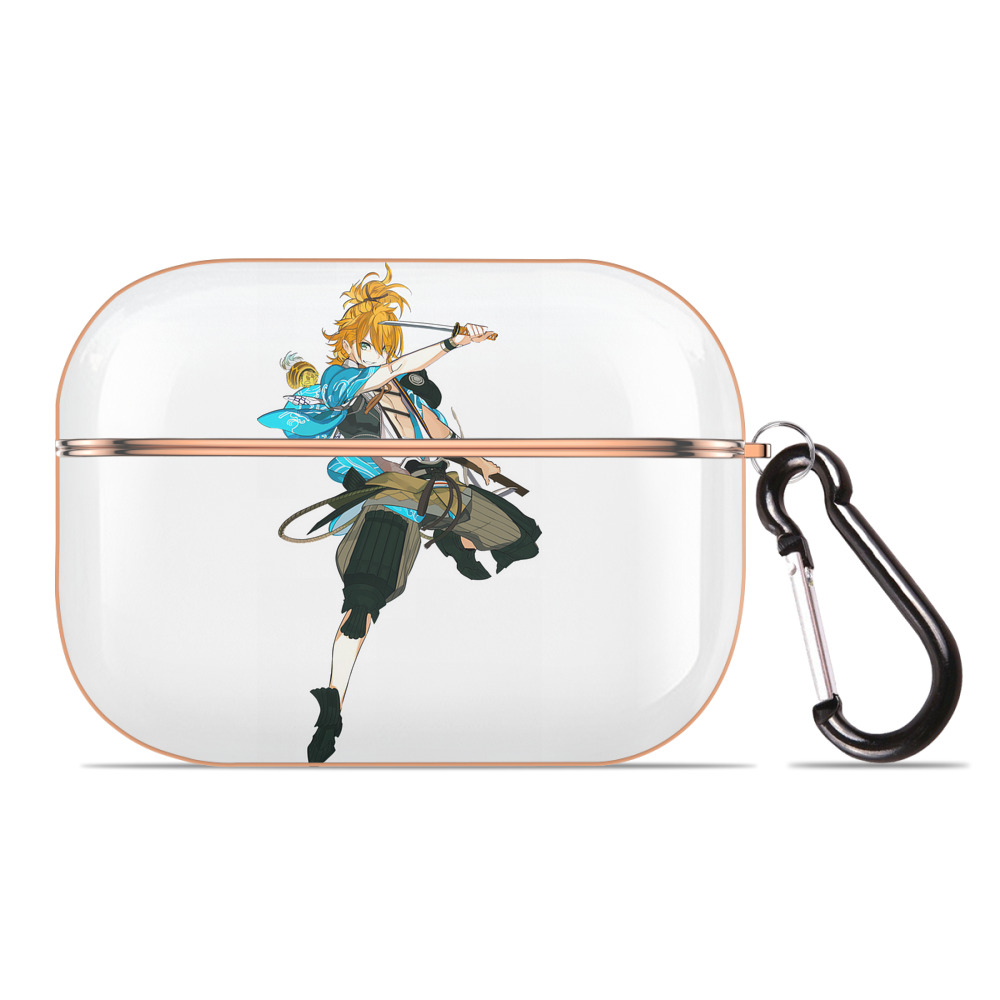 （画像用） 刀剣乱舞 Touken Ranbu 【AirPods Pro用】ハードシェル保護ケース｜耐衝撃・防指紋・カラビナ付き商品仕様
