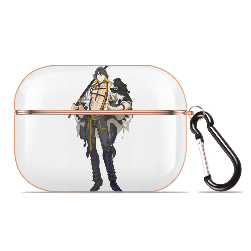 （画像用） 刀剣乱舞 Touken Ranbu 【AirPods Pro用】ハードシェル保護ケース｜耐衝撃・防指紋・カラビナ付き商品仕様