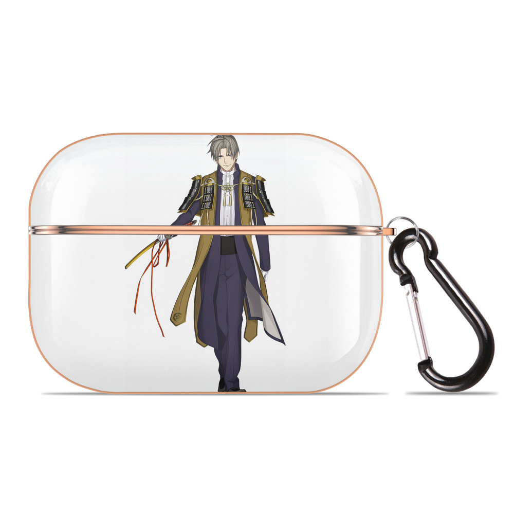 （画像用） 刀剣乱舞 Touken Ranbu 【AirPods Pro用】ハードシェル保護ケース｜耐衝撃・防指紋・カラビナ付き商品仕様