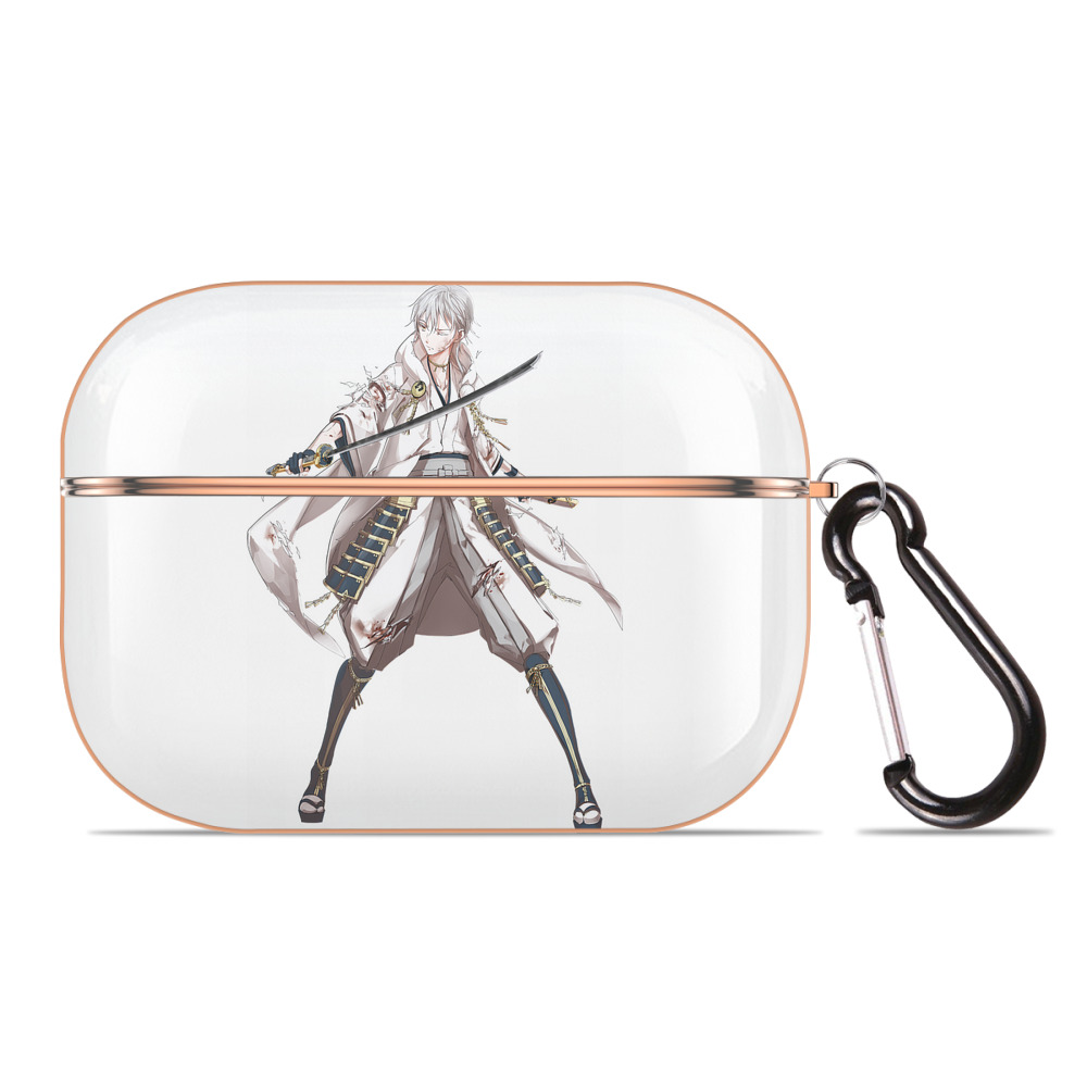 （画像用） 刀剣乱舞 Touken Ranbu 【AirPods Pro用】ハードシェル保護ケース｜耐衝撃・防指紋・カラビナ付き商品仕様