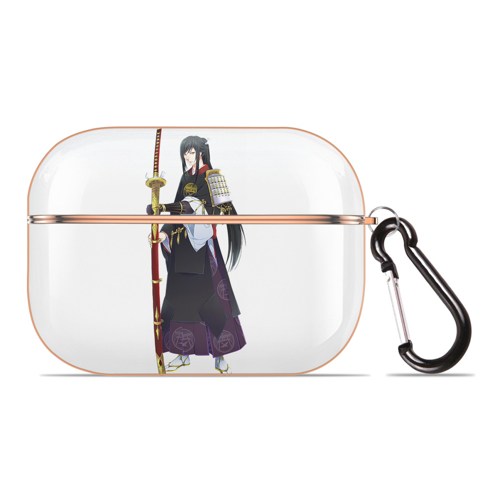 （画像用） 刀剣乱舞 Touken Ranbu 【AirPods Pro用】ハードシェル保護ケース｜耐衝撃・防指紋・カラビナ付き商品仕様