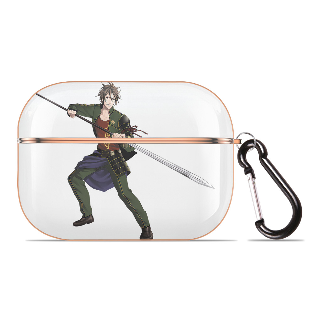（画像用） 刀剣乱舞 Touken Ranbu 【AirPods Pro用】ハードシェル保護ケース｜耐衝撃・防指紋・カラビナ付き商品仕様