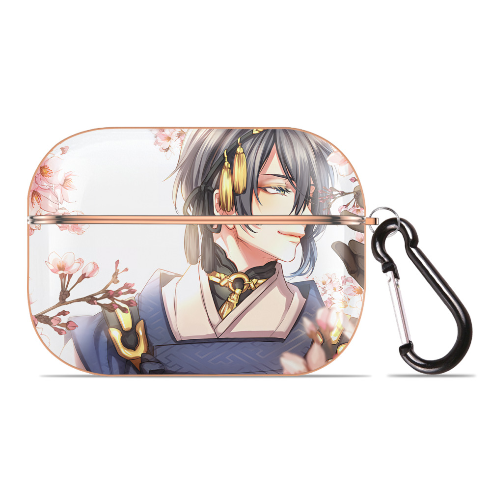 （画像用） 刀剣乱舞 Touken Ranbu 【AirPods Pro用】ハードシェル保護ケース｜耐衝撃・防指紋・カラビナ付き商品仕様