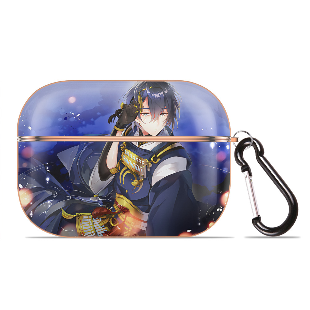 （画像用） 刀剣乱舞 Touken Ranbu 【AirPods Pro用】ハードシェル保護ケース｜耐衝撃・防指紋・カラビナ付き商品仕様