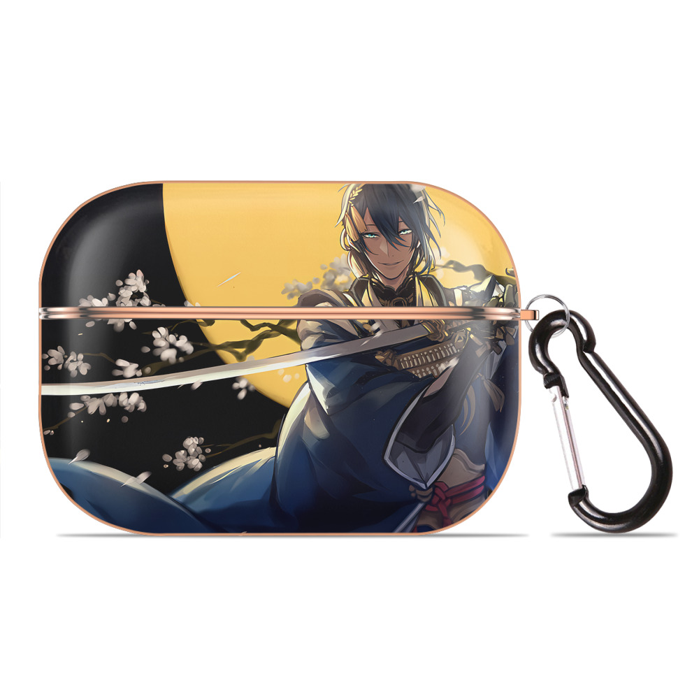 （画像用） 刀剣乱舞 Touken Ranbu 【AirPods Pro用】ハードシェル保護ケース｜耐衝撃・防指紋・カラビナ付き商品仕様