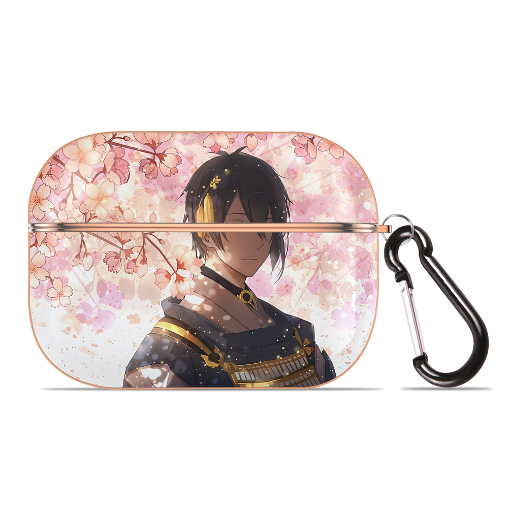 （画像用） 刀剣乱舞 Touken Ranbu 【AirPods Pro用】ハードシェル保護ケース｜耐衝撃・防指紋・カラビナ付き商品仕様