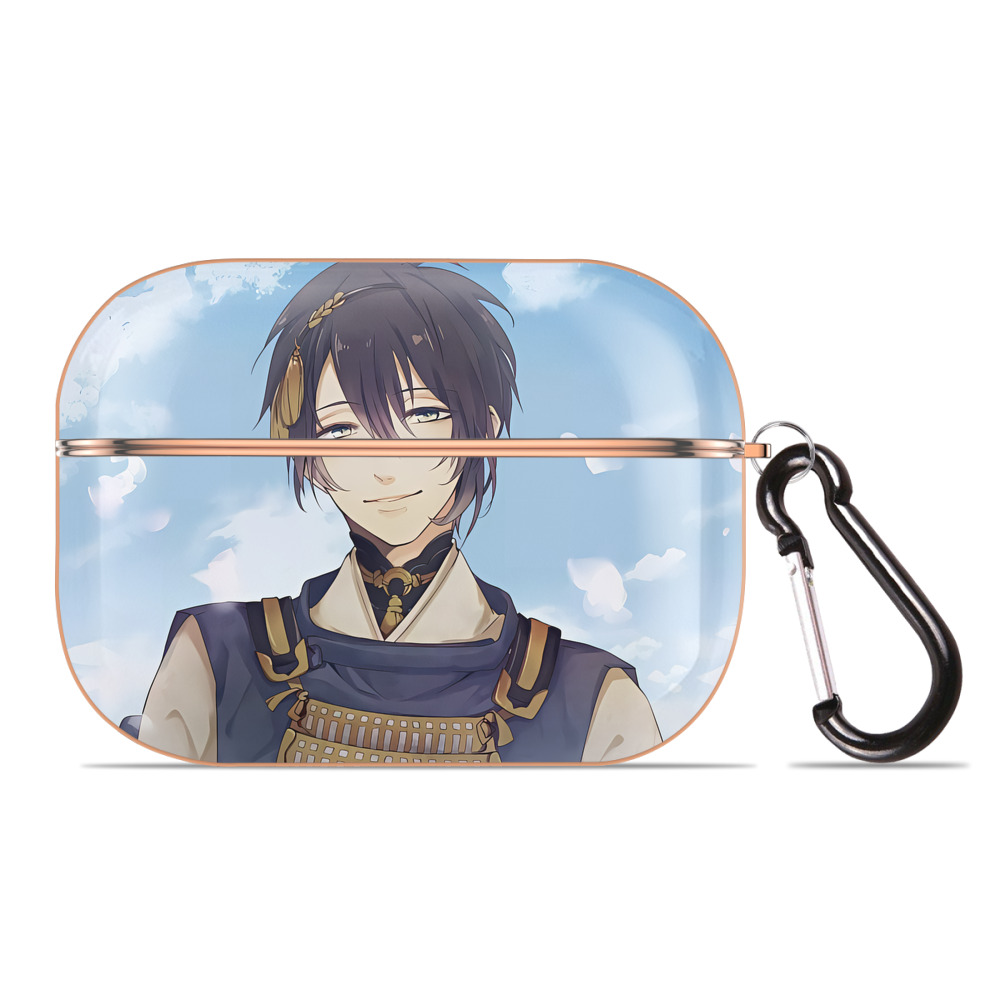 （画像用） 刀剣乱舞 Touken Ranbu 【AirPods Pro用】ハードシェル保護ケース｜耐衝撃・防指紋・カラビナ付き商品仕様