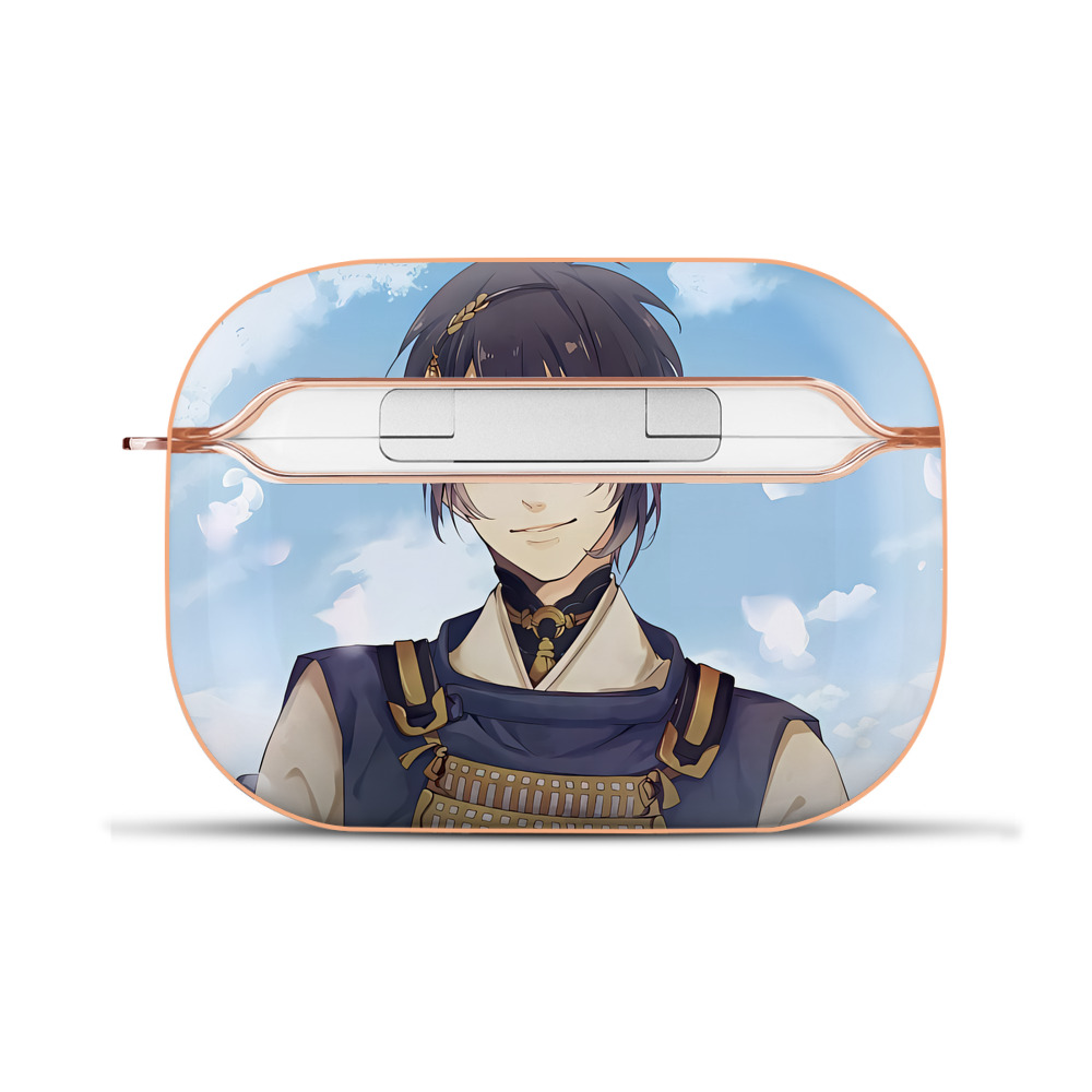 （画像用） 刀剣乱舞 Touken Ranbu 【AirPods Pro用】ハードシェル保護ケース｜耐衝撃・防指紋・カラビナ付き商品仕様