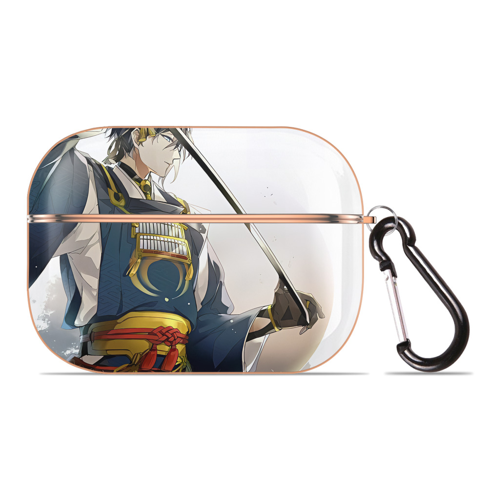 （画像用） 刀剣乱舞 Touken Ranbu 【AirPods Pro用】ハードシェル保護ケース｜耐衝撃・防指紋・カラビナ付き商品仕様
