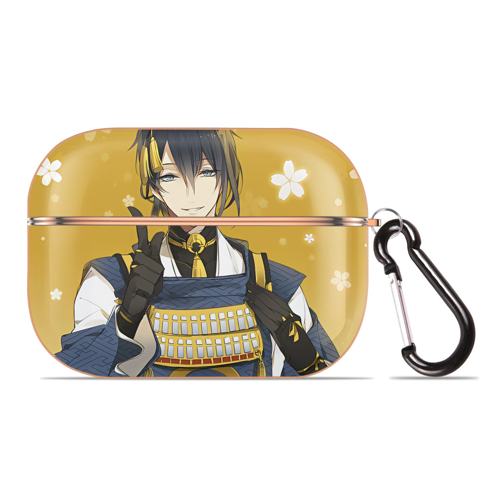 （画像用） 刀剣乱舞 Touken Ranbu 【AirPods Pro用】ハードシェル保護ケース｜耐衝撃・防指紋・カラビナ付き商品仕様