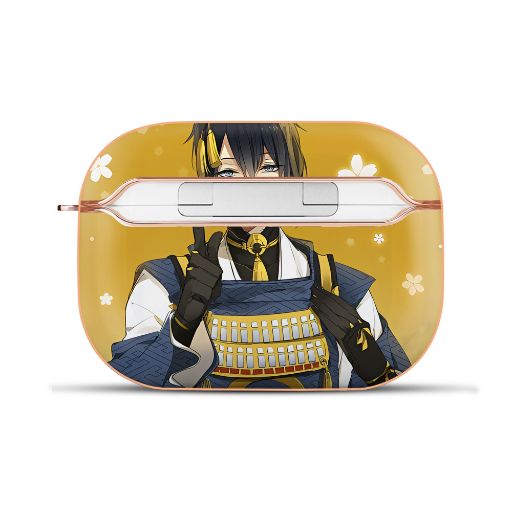 （画像用） 刀剣乱舞 Touken Ranbu 【AirPods Pro用】ハードシェル保護ケース｜耐衝撃・防指紋・カラビナ付き商品仕様