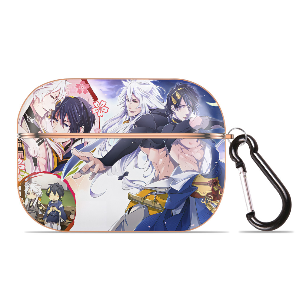 （画像用） 刀剣乱舞 Touken Ranbu 【AirPods Pro用】ハードシェル保護ケース｜耐衝撃・防指紋・カラビナ付き商品仕様
