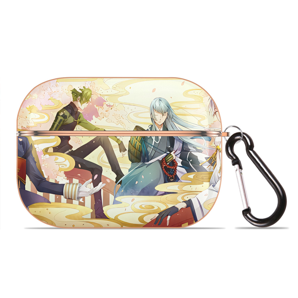 （画像用） 刀剣乱舞 Touken Ranbu 【AirPods Pro用】ハードシェル保護ケース｜耐衝撃・防指紋・カラビナ付き商品仕様