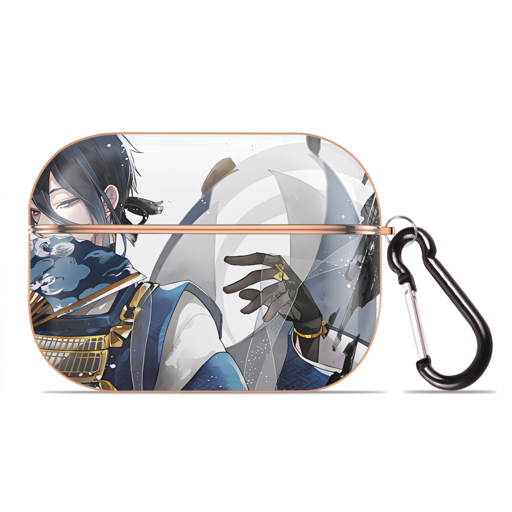 （画像用） 刀剣乱舞 Touken Ranbu 【AirPods Pro用】ハードシェル保護ケース｜耐衝撃・防指紋・カラビナ付き商品仕様