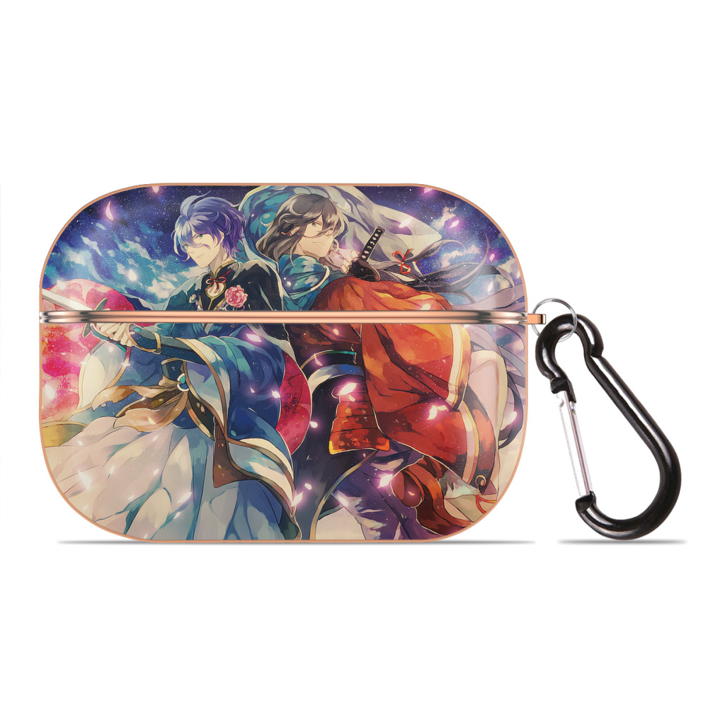 （画像用） 刀剣乱舞 Touken Ranbu 【AirPods Pro用】ハードシェル保護ケース｜耐衝撃・防指紋・カラビナ付き商品仕様