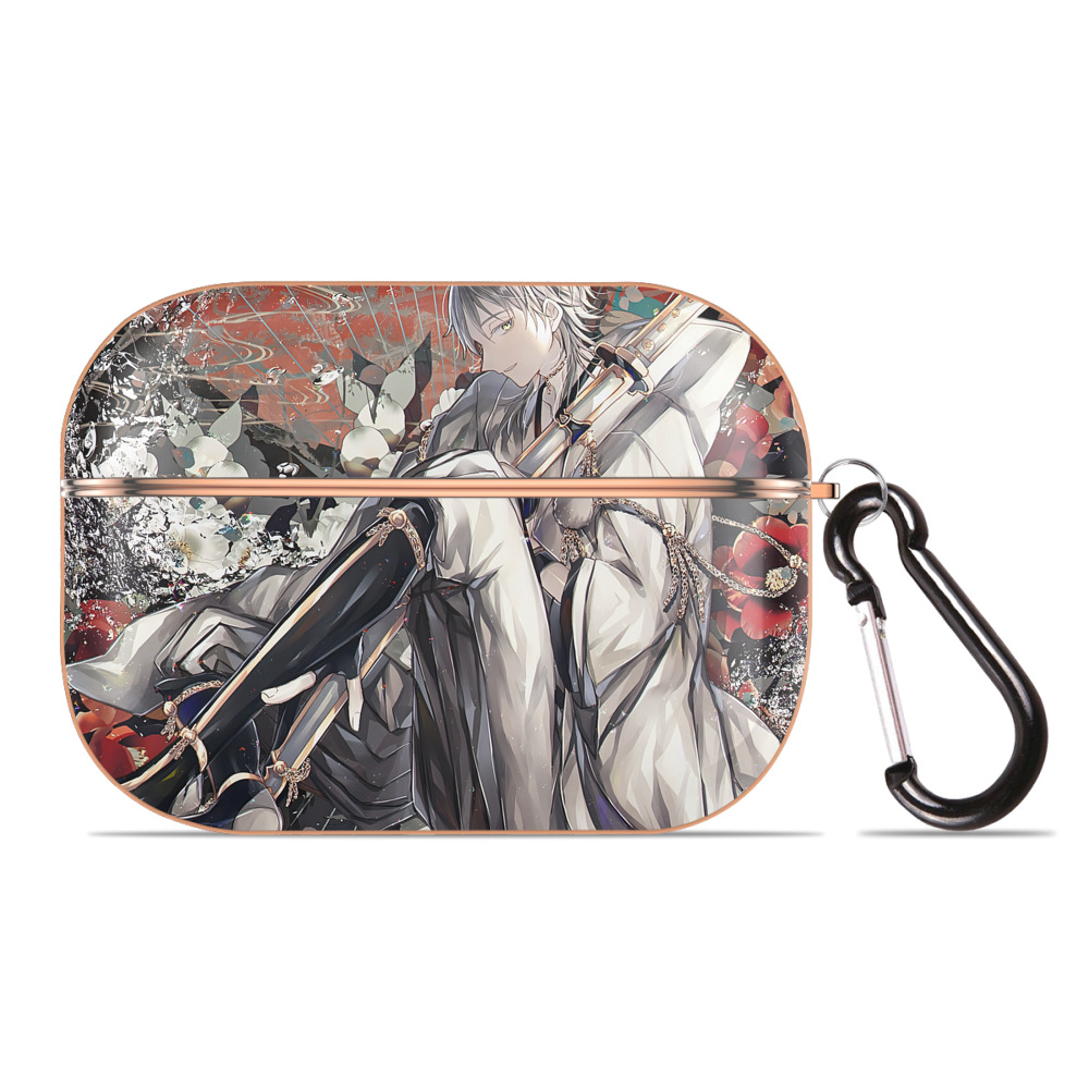 （画像用） 刀剣乱舞 Touken Ranbu 【AirPods Pro用】ハードシェル保護ケース｜耐衝撃・防指紋・カラビナ付き商品仕様