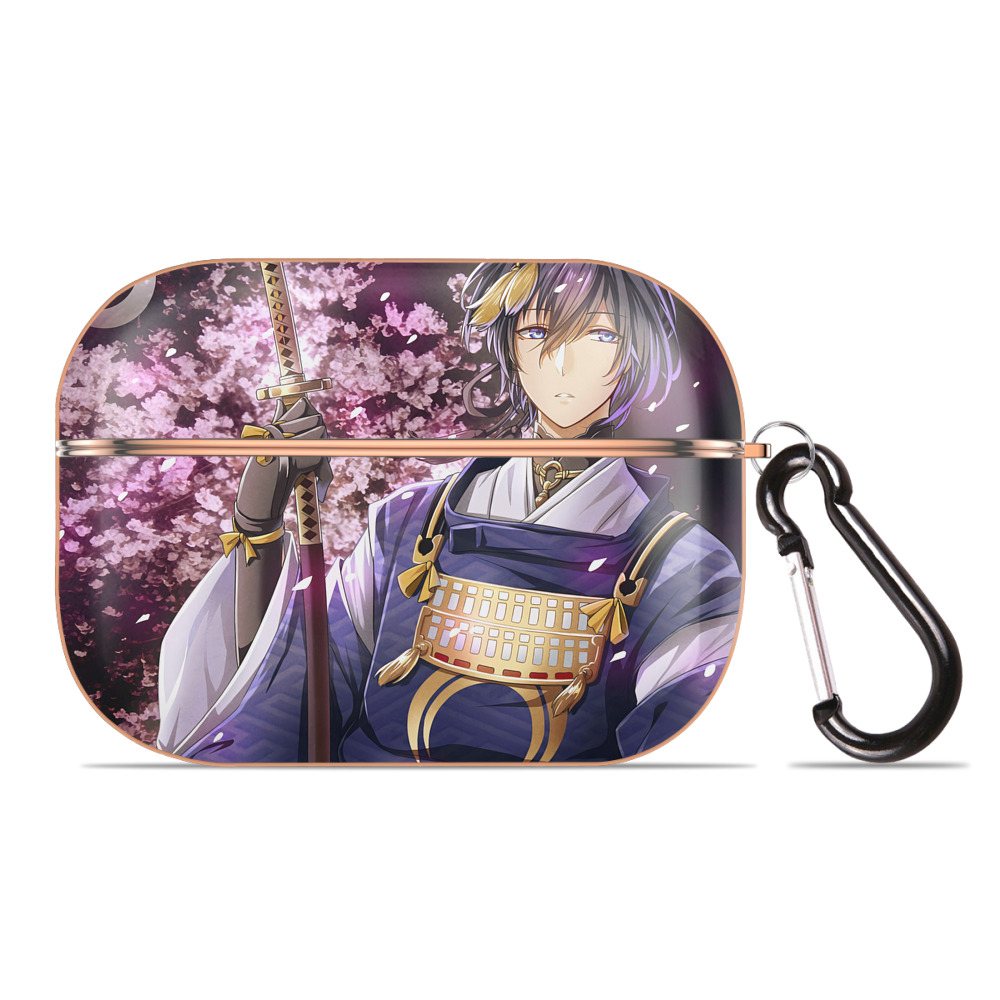 （画像用） 刀剣乱舞 Touken Ranbu 【AirPods Pro用】ハードシェル保護ケース｜耐衝撃・防指紋・カラビナ付き商品仕様