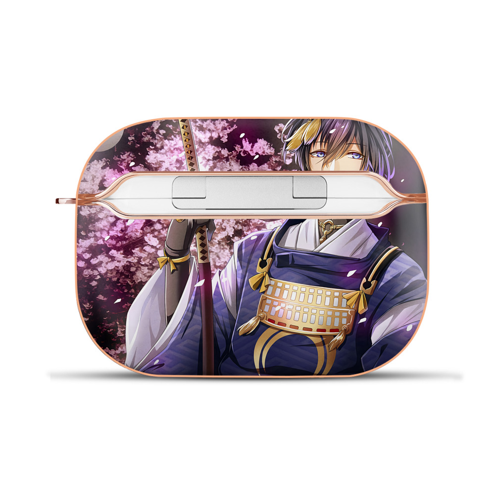 （画像用） 刀剣乱舞 Touken Ranbu 【AirPods Pro用】ハードシェル保護ケース｜耐衝撃・防指紋・カラビナ付き商品仕様
