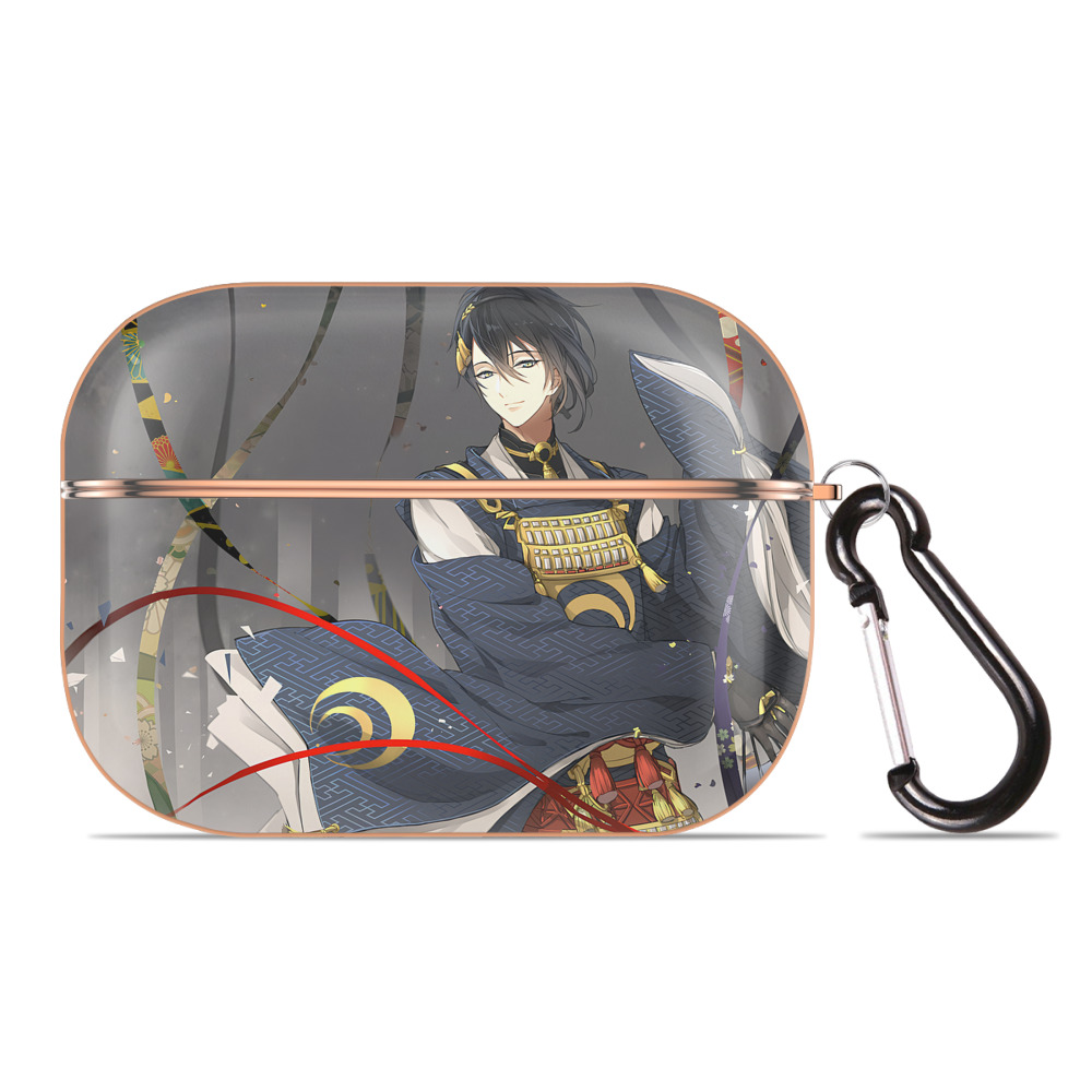 （画像用） 刀剣乱舞 Touken Ranbu 【AirPods Pro用】ハードシェル保護ケース｜耐衝撃・防指紋・カラビナ付き商品仕様