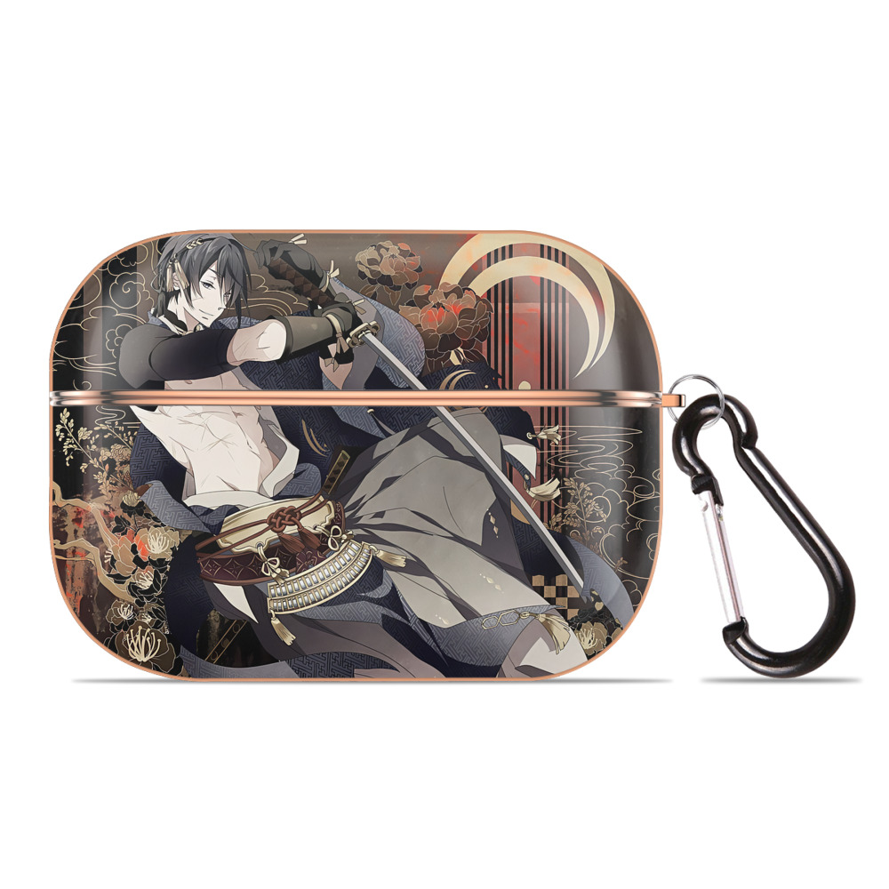 （画像用） 刀剣乱舞 Touken Ranbu 【AirPods Pro用】ハードシェル保護ケース｜耐衝撃・防指紋・カラビナ付き商品仕様
