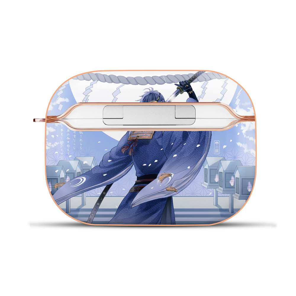 （画像用） 刀剣乱舞 Touken Ranbu 【AirPods Pro用】ハードシェル保護ケース｜耐衝撃・防指紋・カラビナ付き商品仕様
