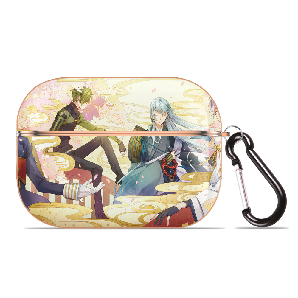 （画像用） 刀剣乱舞 Touken Ranbu 【AirPods Pro用】ハードシェル保護ケース｜耐衝撃・防指紋・カラビナ付き商品仕様