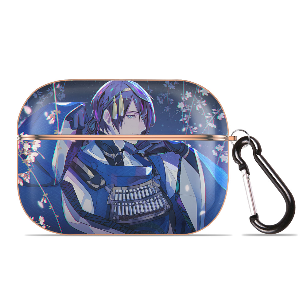 （画像用） 刀剣乱舞 Touken Ranbu 【AirPods Pro用】ハードシェル保護ケース｜耐衝撃・防指紋・カラビナ付き商品仕様