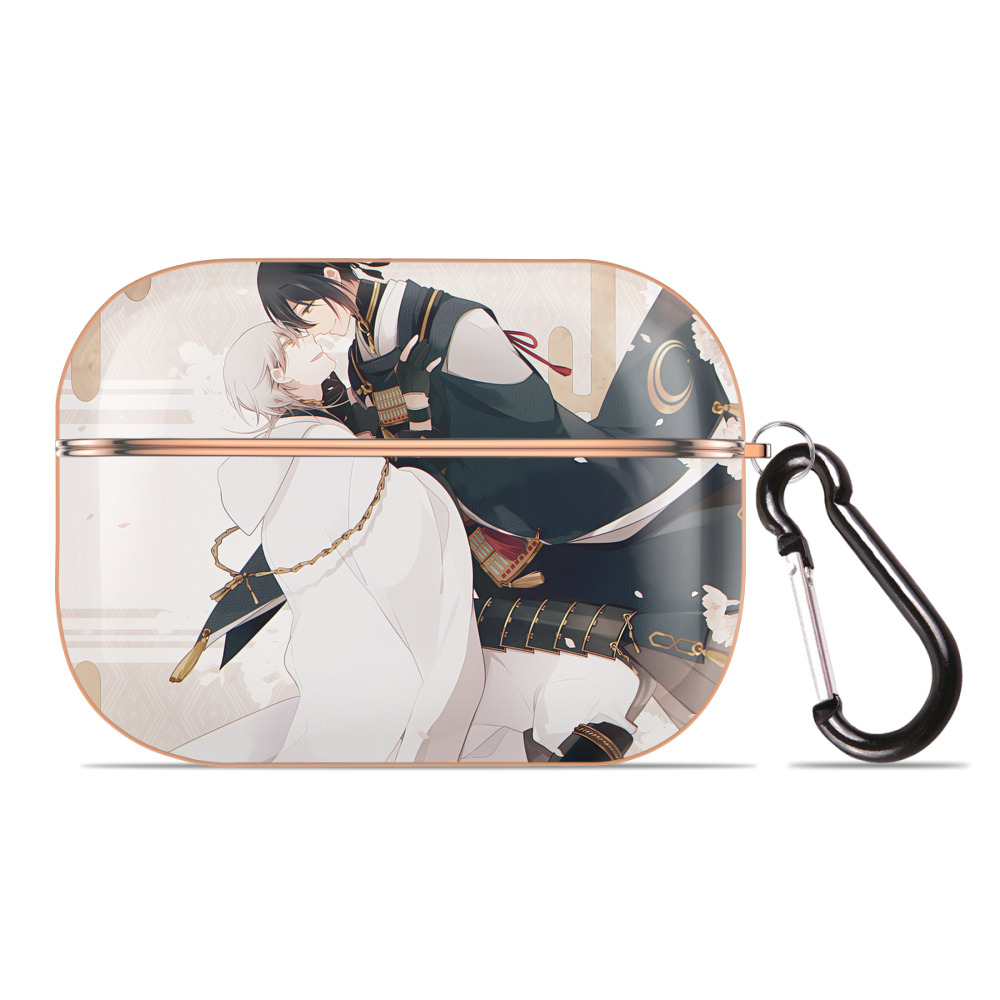 （画像用） 刀剣乱舞 Touken Ranbu 【AirPods Pro用】ハードシェル保護ケース｜耐衝撃・防指紋・カラビナ付き商品仕様