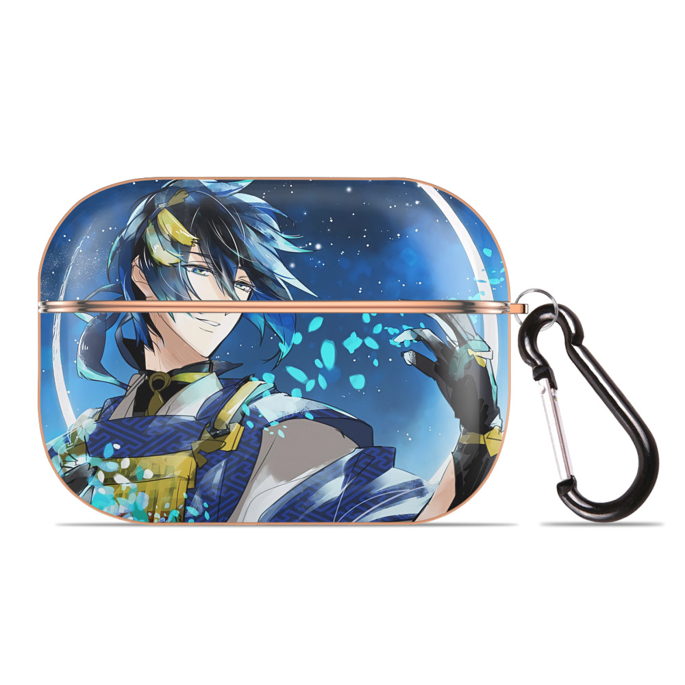 （画像用） 刀剣乱舞 Touken Ranbu 【AirPods Pro用】ハードシェル保護ケース｜耐衝撃・防指紋・カラビナ付き商品仕様