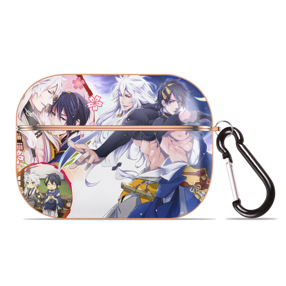 （画像用） 刀剣乱舞 Touken Ranbu 【AirPods Pro用】ハードシェル保護ケース｜耐衝撃・防指紋・カラビナ付き商品仕様