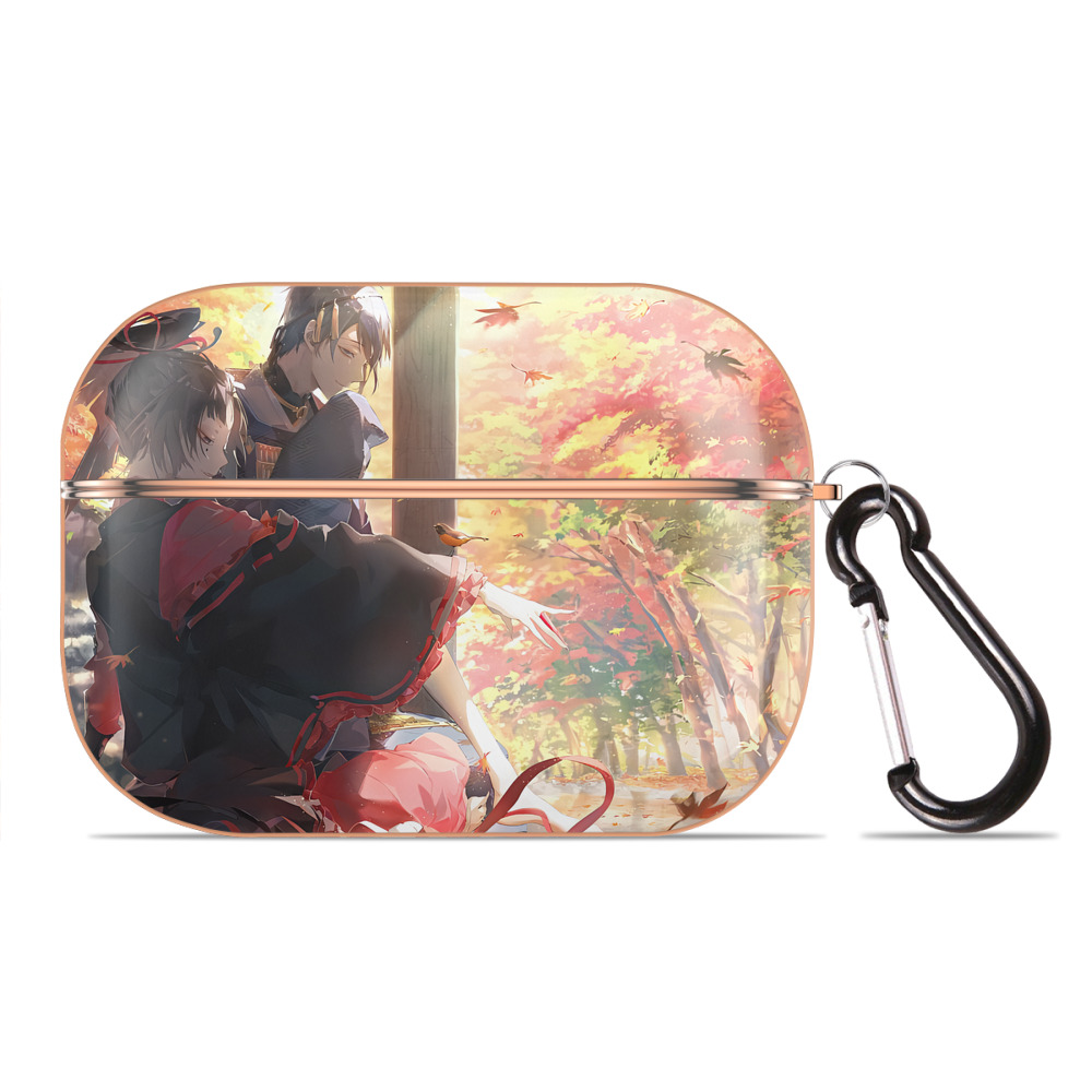 （画像用） 刀剣乱舞 Touken Ranbu 【AirPods Pro用】ハードシェル保護ケース｜耐衝撃・防指紋・カラビナ付き商品仕様
