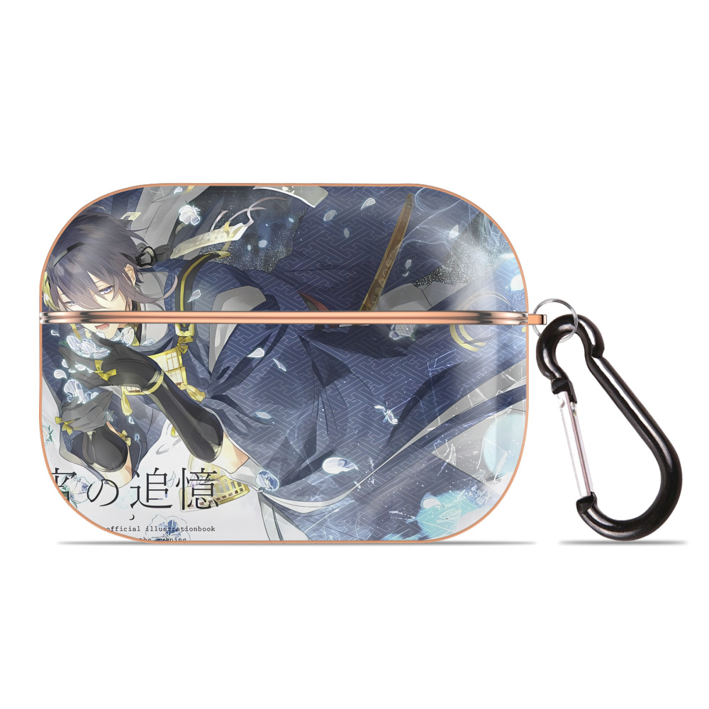 （画像用） 刀剣乱舞 Touken Ranbu 【AirPods Pro用】ハードシェル保護ケース｜耐衝撃・防指紋・カラビナ付き商品仕様