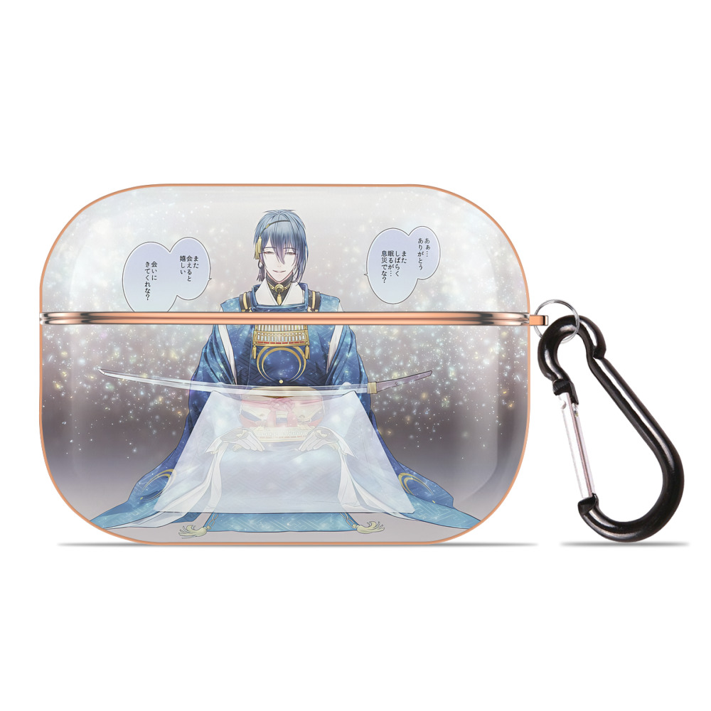 （画像用） 刀剣乱舞 Touken Ranbu 【AirPods Pro用】ハードシェル保護ケース｜耐衝撃・防指紋・カラビナ付き商品仕様