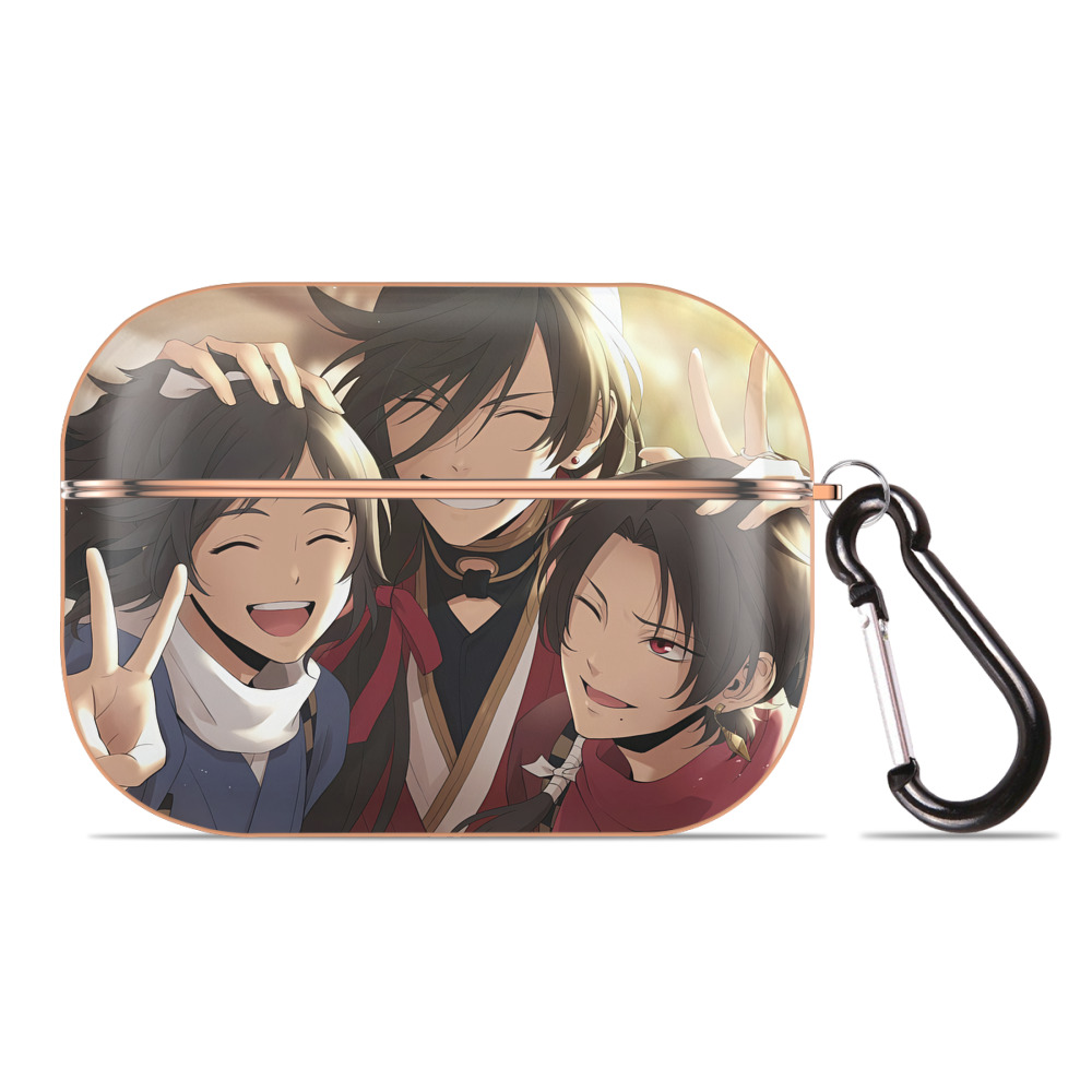 （画像用） 刀剣乱舞 Touken Ranbu 【AirPods Pro用】ハードシェル保護ケース｜耐衝撃・防指紋・カラビナ付き商品仕様