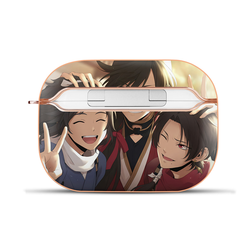 （画像用） 刀剣乱舞 Touken Ranbu 【AirPods Pro用】ハードシェル保護ケース｜耐衝撃・防指紋・カラビナ付き商品仕様