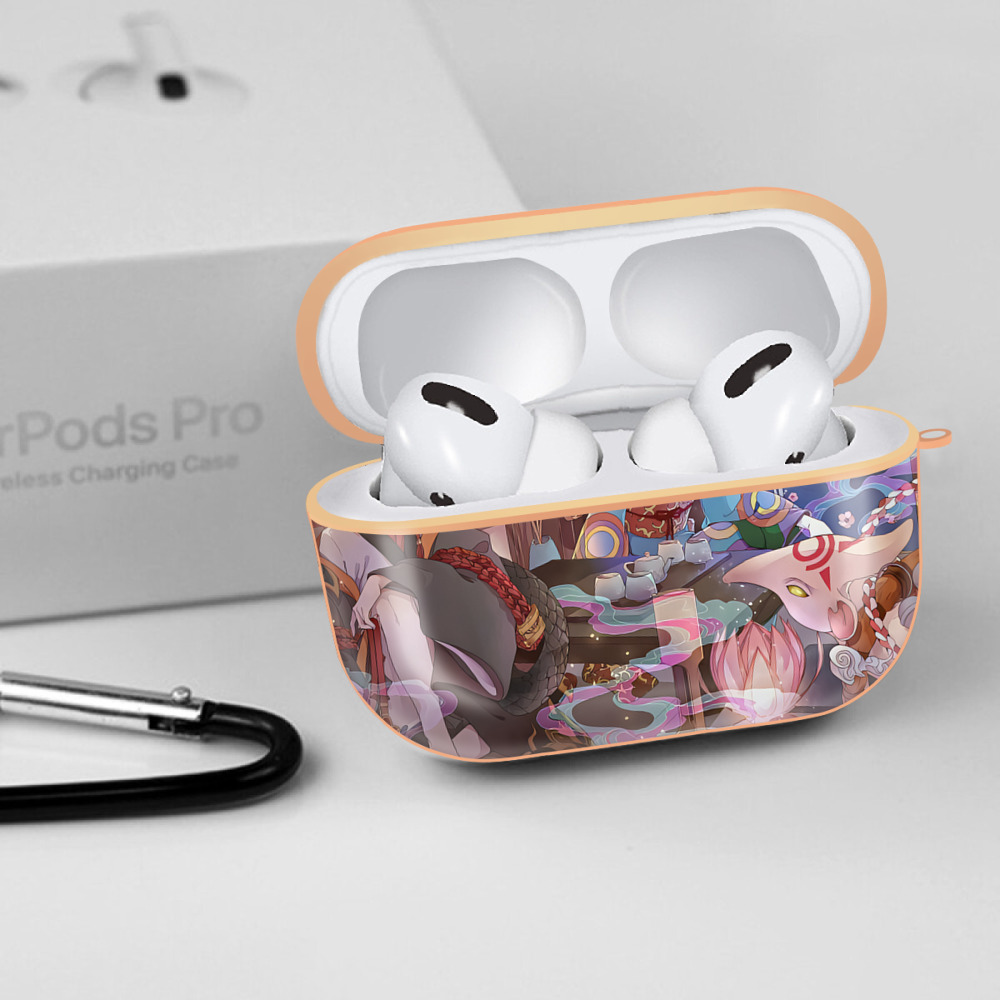刀剣乱舞 Touken Ranbu 【AirPods Pro用】ハードシェル保護ケース｜耐衝撃・防指紋・カラビナ付き商品仕様
