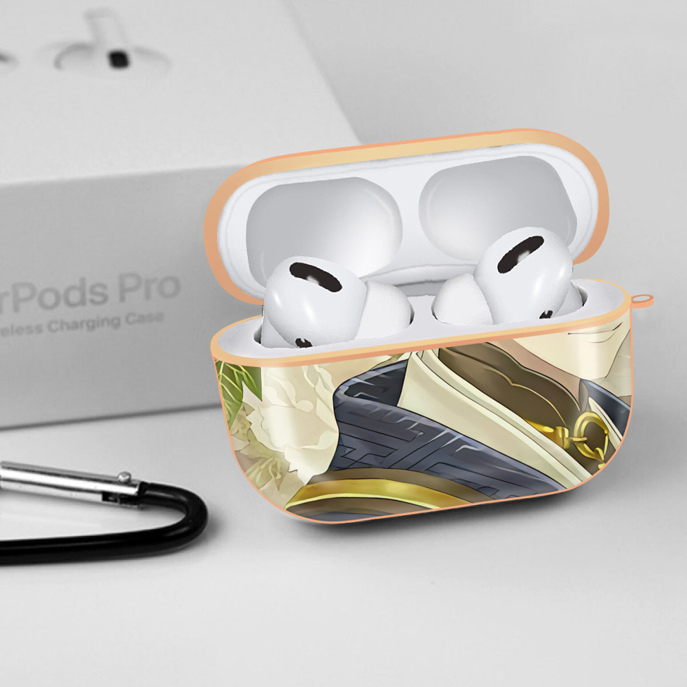 刀剣乱舞 Touken Ranbu 【AirPods Pro用】ハードシェル保護ケース｜耐衝撃・防指紋・カラビナ付き商品仕様
