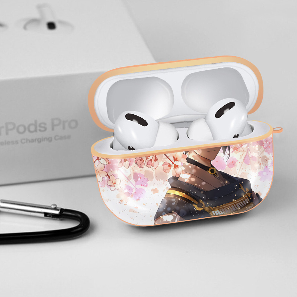 刀剣乱舞 Touken Ranbu 【AirPods Pro用】ハードシェル保護ケース｜耐衝撃・防指紋・カラビナ付き商品仕様