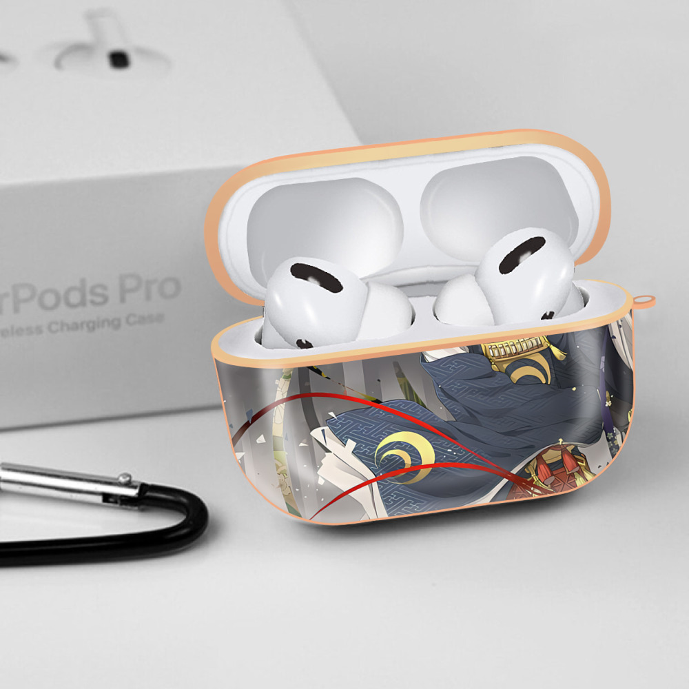刀剣乱舞 Touken Ranbu 【AirPods Pro用】ハードシェル保護ケース｜耐衝撃・防指紋・カラビナ付き商品仕様