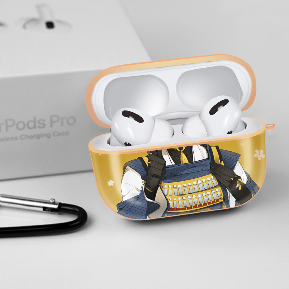 刀剣乱舞 Touken Ranbu 【AirPods Pro用】ハードシェル保護ケース｜耐衝撃・防指紋・カラビナ付き商品仕様