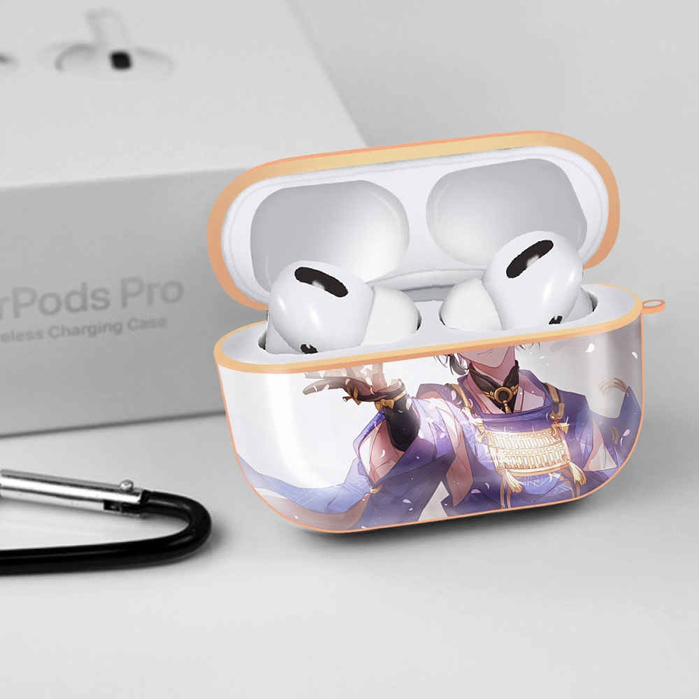 刀剣乱舞 Touken Ranbu 【AirPods Pro用】ハードシェル保護ケース｜耐衝撃・防指紋・カラビナ付き商品仕様