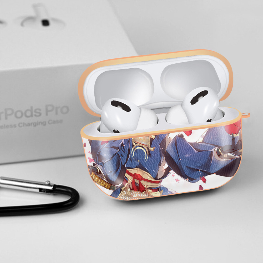 刀剣乱舞 Touken Ranbu 【AirPods Pro用】ハードシェル保護ケース｜耐衝撃・防指紋・カラビナ付き商品仕様