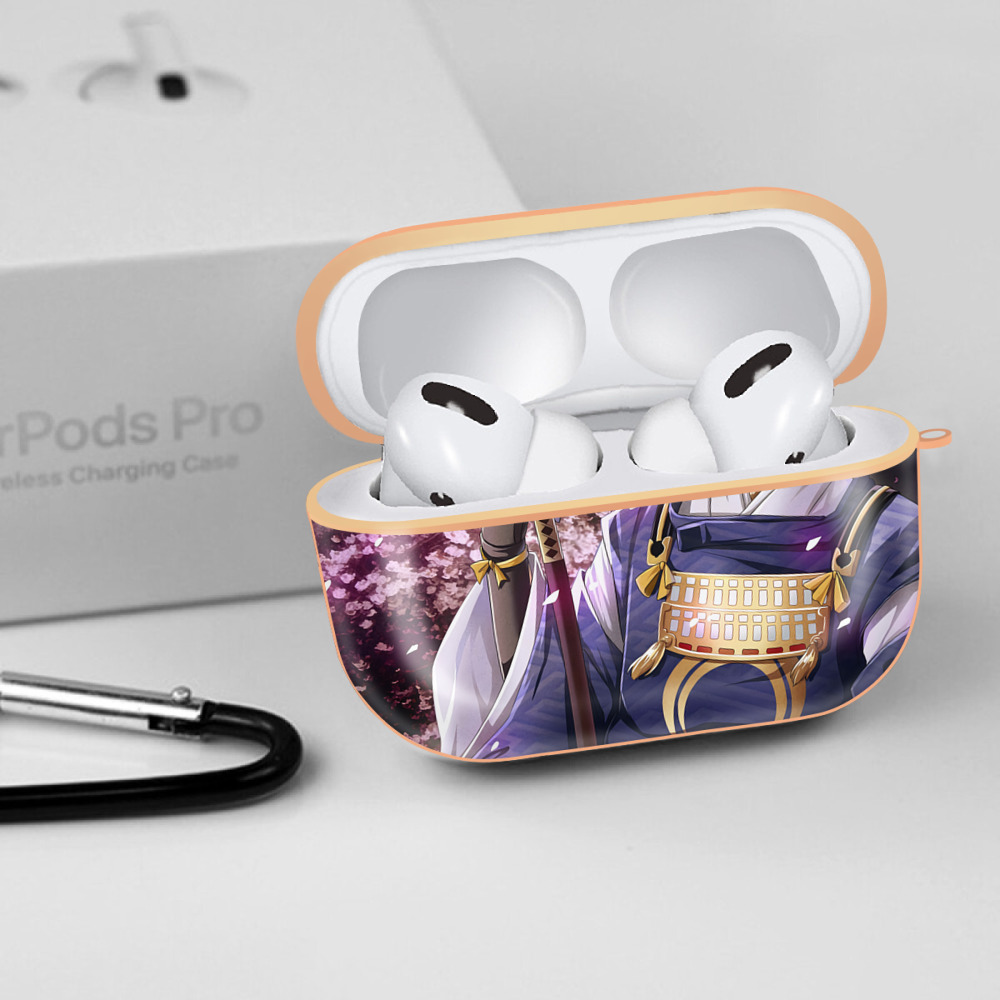 刀剣乱舞 Touken Ranbu 【AirPods Pro用】ハードシェル保護ケース｜耐衝撃・防指紋・カラビナ付き商品仕様