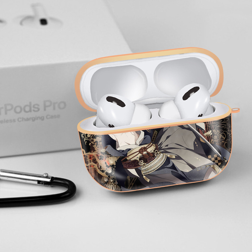 刀剣乱舞 Touken Ranbu 【AirPods Pro用】ハードシェル保護ケース｜耐衝撃・防指紋・カラビナ付き商品仕様