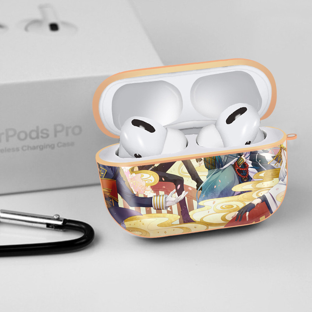 刀剣乱舞 Touken Ranbu 【AirPods Pro用】ハードシェル保護ケース｜耐衝撃・防指紋・カラビナ付き商品仕様